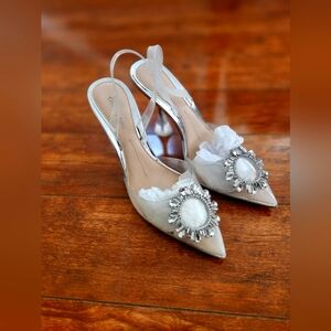 Gianni Bini Vivyee Clear Heel